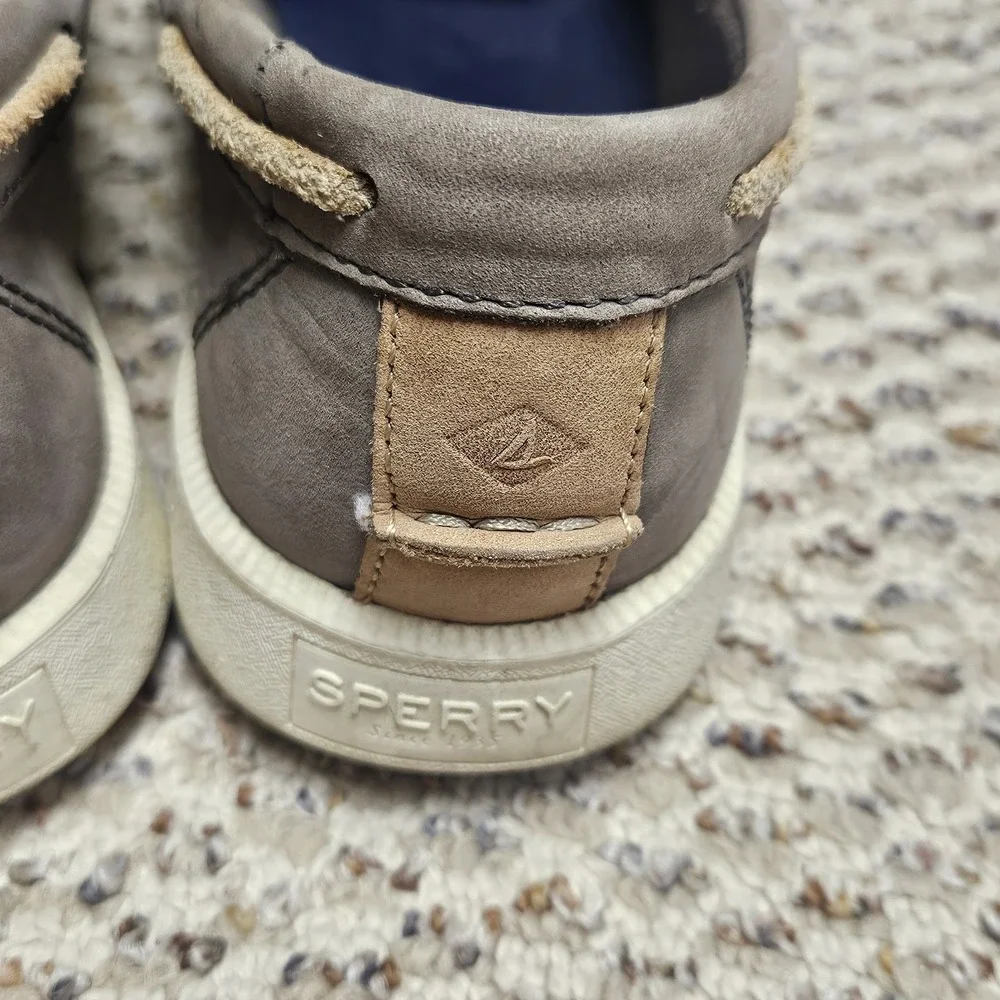 SPERRY Top-Sider Oasis Canal Women's Boat Shoes - Gray Leather - Size 9